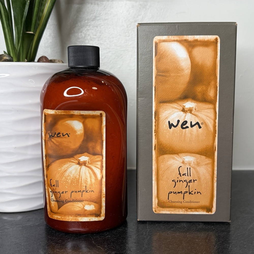 Wen Chaz Dean Hair Fall Ginger Pumpkin Cleansing Conditioner 16 oz SEALED